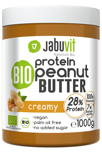 JabuVit Bio Protein Peanut Butter - 1000g - Abbildung vergrößern!